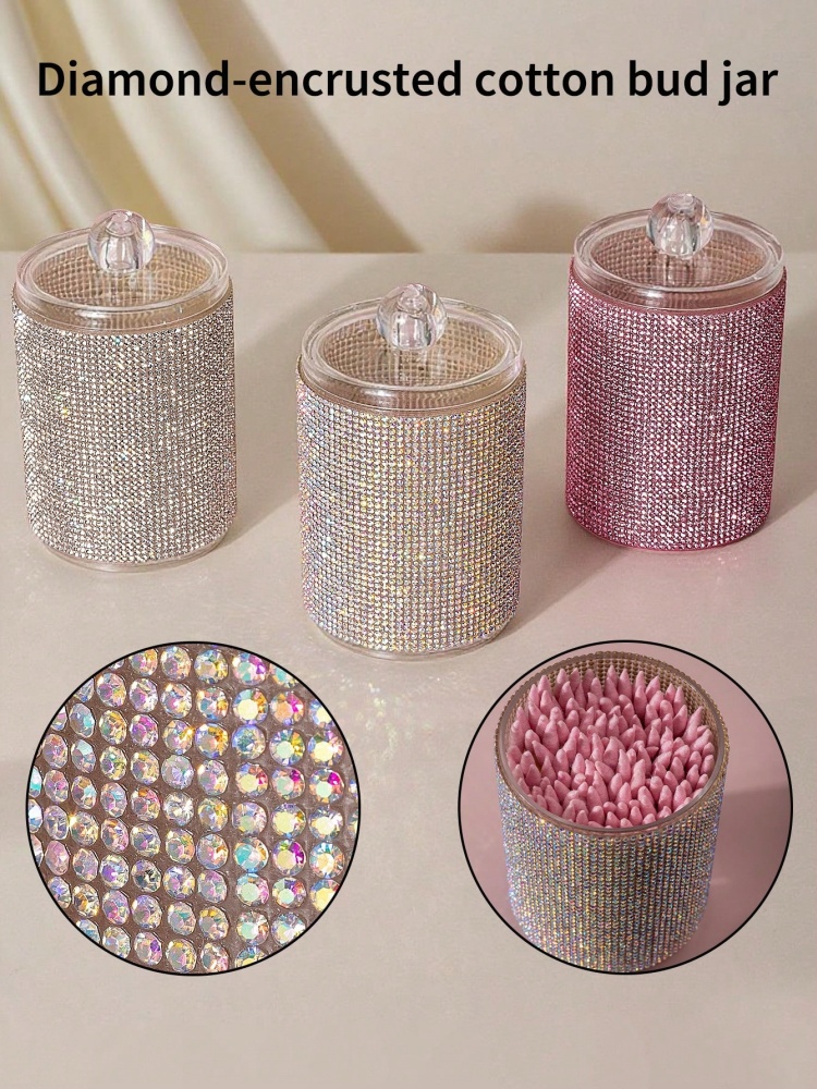 3 Colors Luxury Diamond-Studde - Luxury Skincare Containers recension och pris