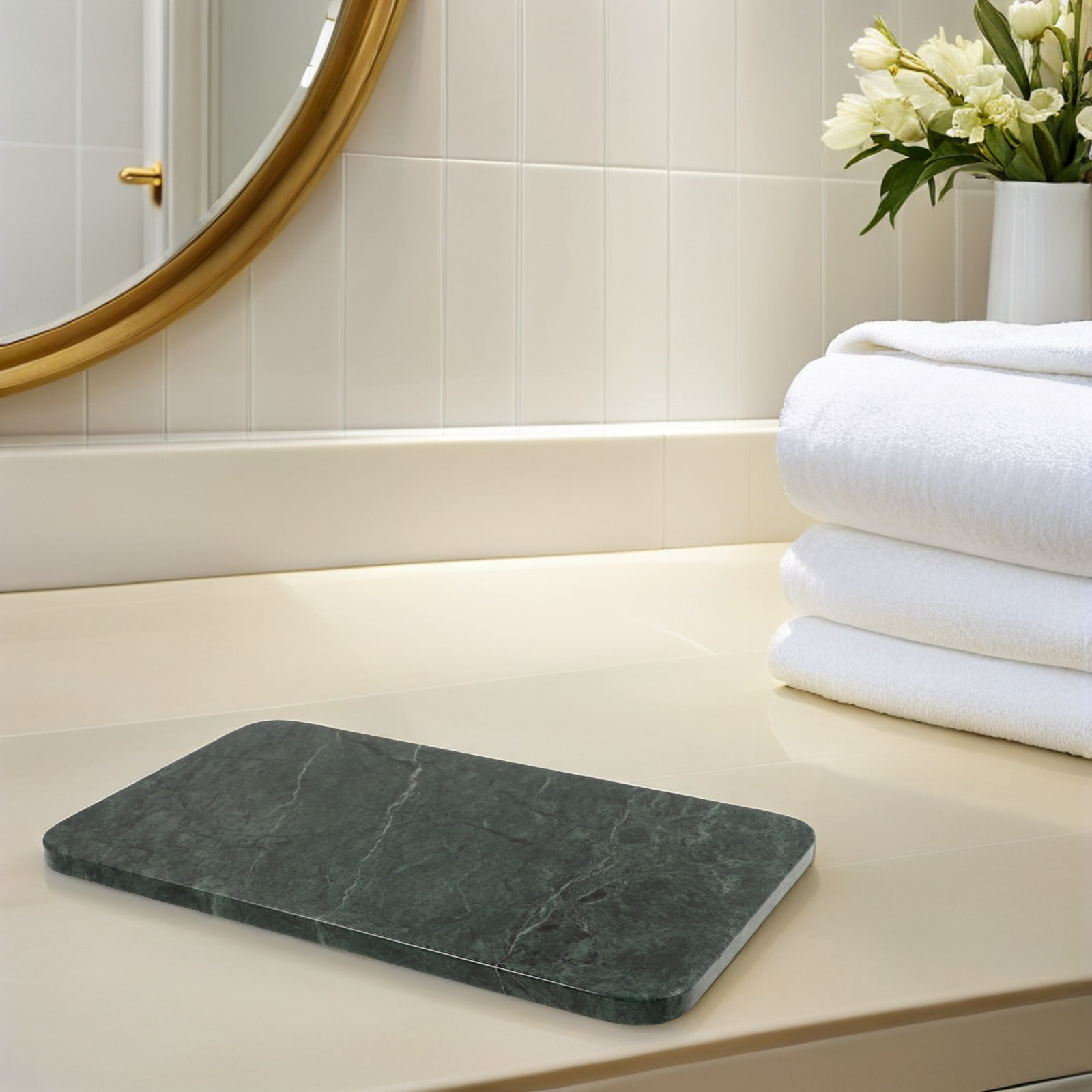 Rectangle Marble Tray Luxury N - Luxury Skincare Tray recension och pris