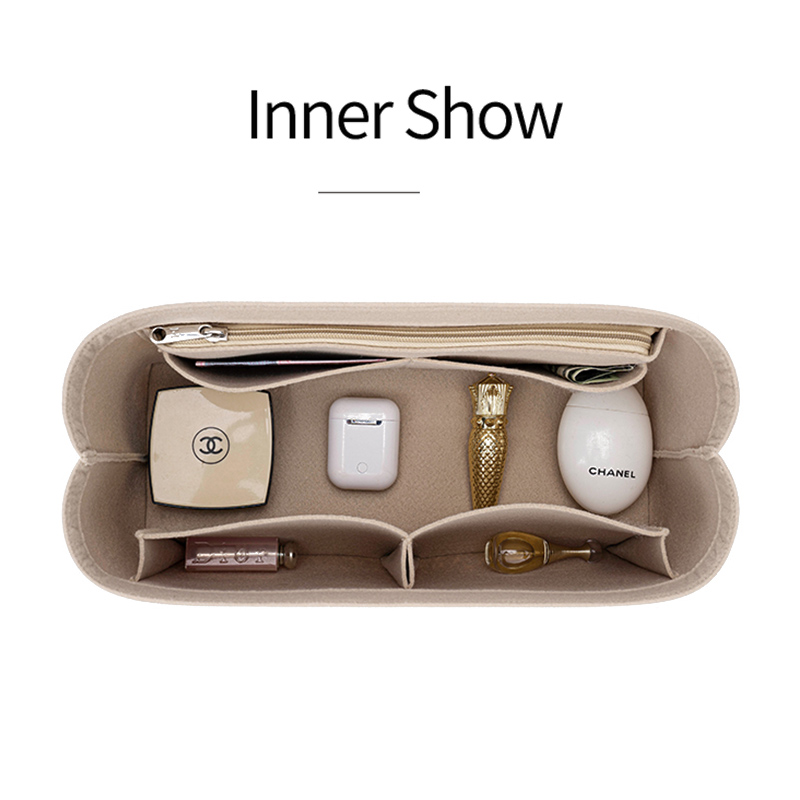 Felt Insert Bag Cosmetic Organ - Luxury Skincare Samples recension och pris