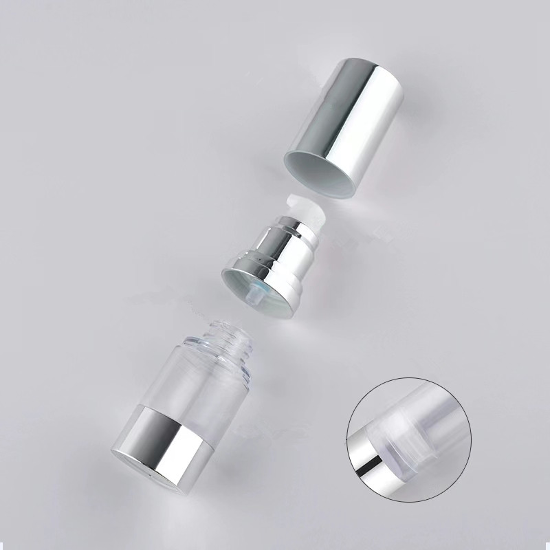 Bright/Matte Silver Vacuum Bot - Luxury Skincare Samples recension och pris