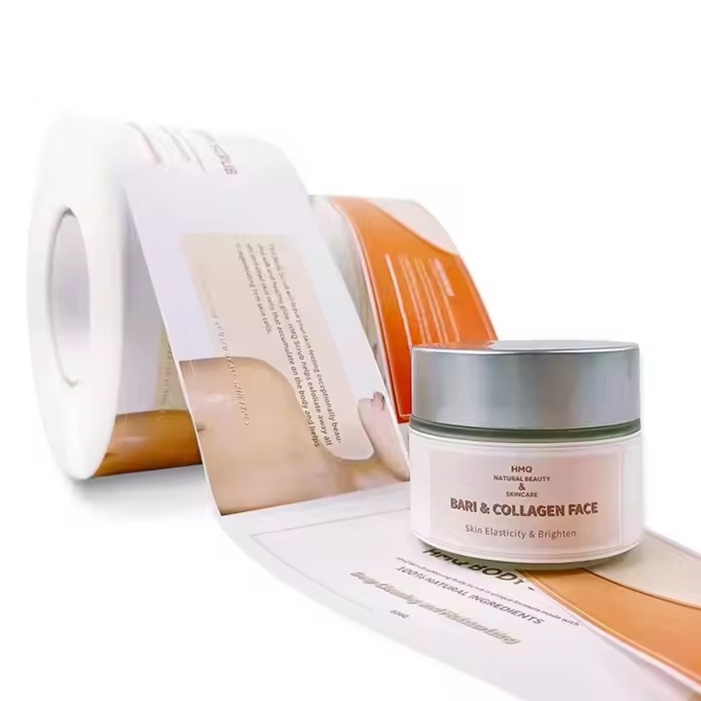 Custom Luxury Vinyl Labels｜Wat - Luxury Skincare Logo recension och pris