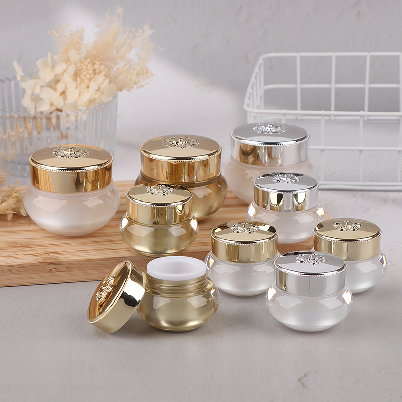 Acrylic Empty Travel Cream Jar - Luxury Skincare Containers recension och pris