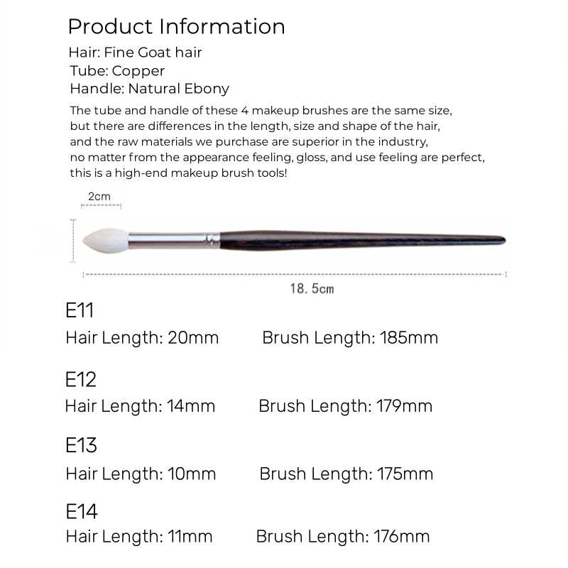Eyeshadow Blending Brush Luxur - Luxury Skincare Products recension och pris