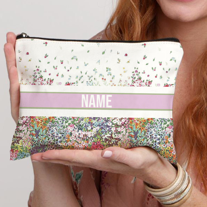 Custom Name Cosmetic Bag Trend - Luxury Skincare Samples recension och pris