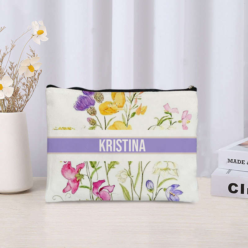 Custom Name Cosmetic Bag Trend - Luxury Skincare Samples recension och pris