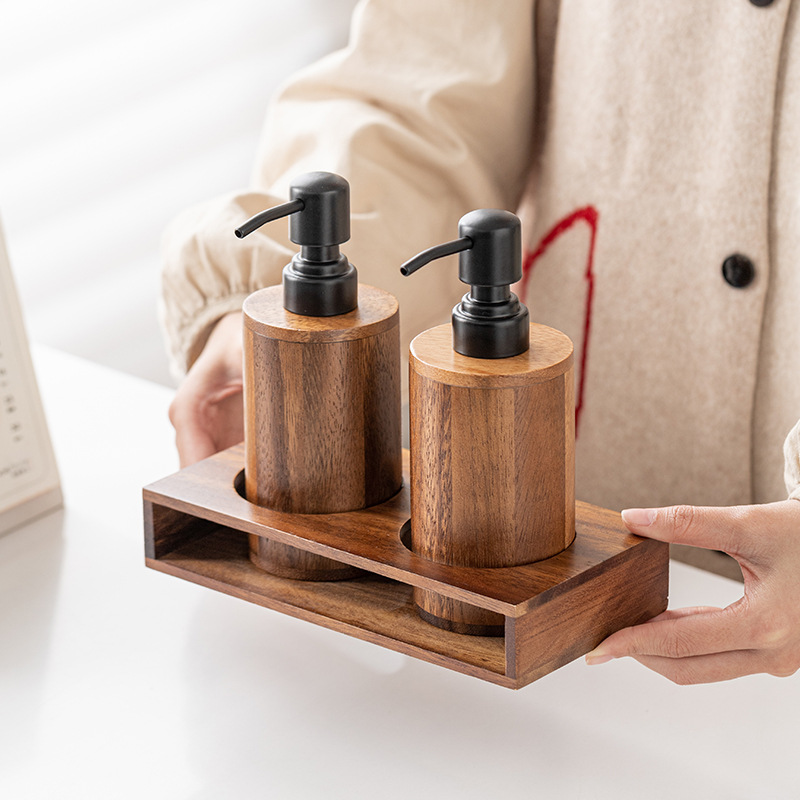Walnut wood press-type portion - Luxury Skincare Tray recension och pris