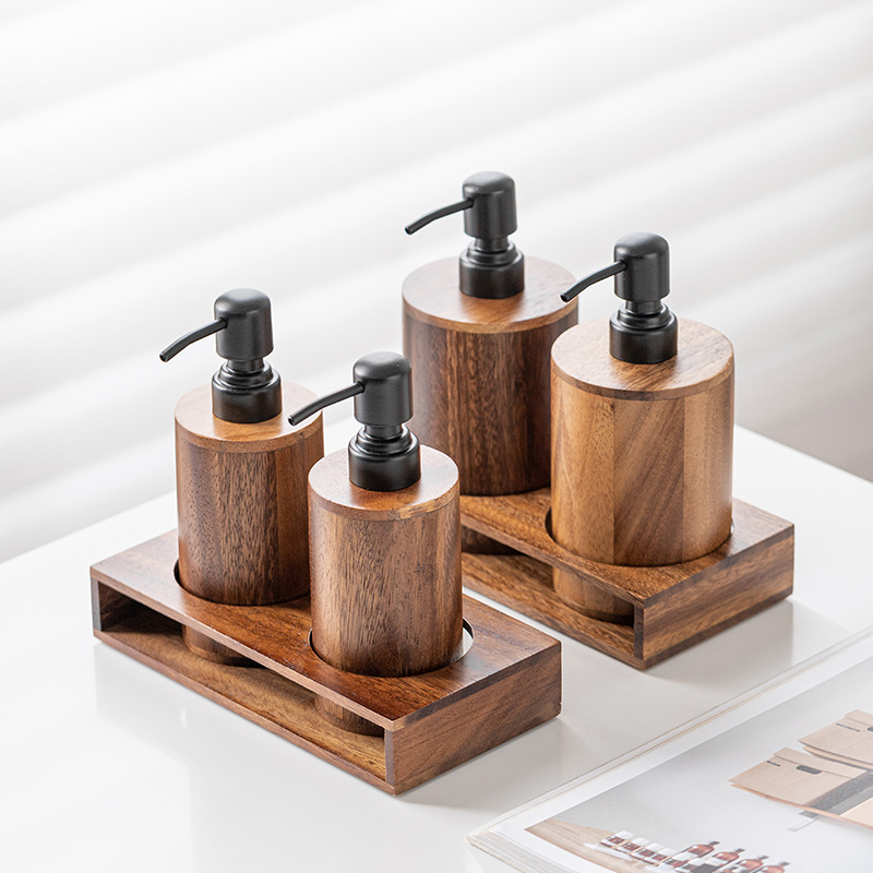 Walnut wood press-type portion - Luxury Skincare Tray recension och pris