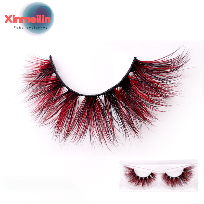 3D color mink fake lashes Hall - Luxury Skincare Products recension och pris