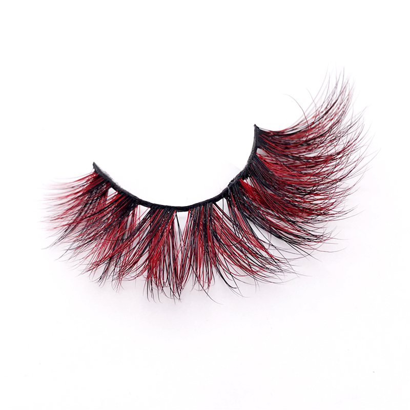 3D color mink fake lashes Hall - Luxury Skincare Products recension och pris