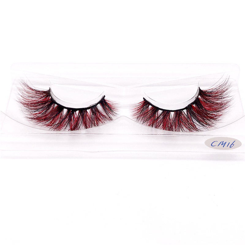 3D color mink fake lashes Hall - Luxury Skincare Products recension och pris