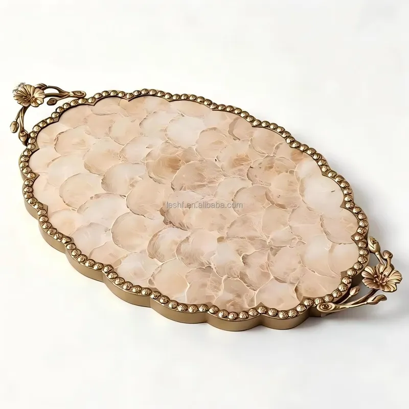 Art Deco Retro Luxury Pearl Mo - Luxury Skincare Tray recension och pris