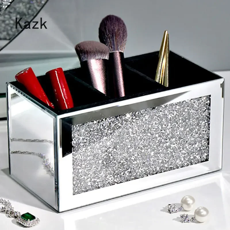 Luxurious Diamond Inlay Glass  - Luxury Skincare Tray recension och pris