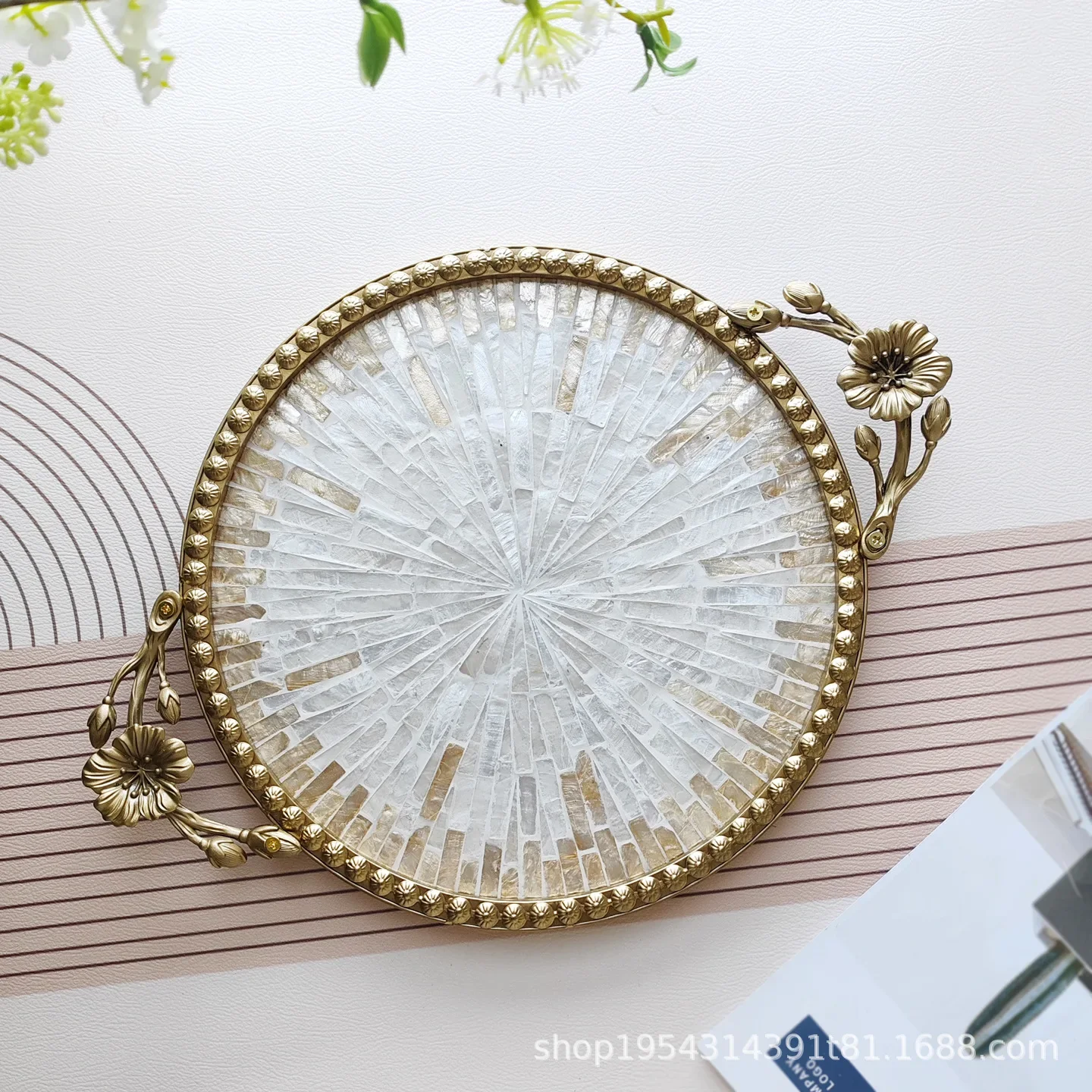 b7- new Chinese retro light lu - Luxury Skincare Tray recension och pris