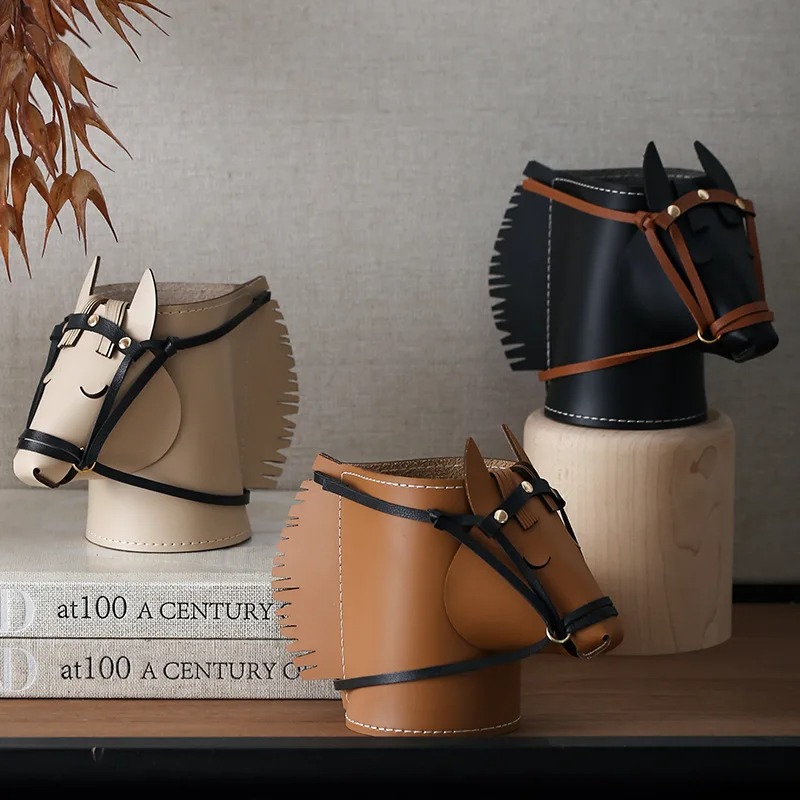 Luxury Leather Horse-head Stor - Luxury Skincare Containers recension och pris