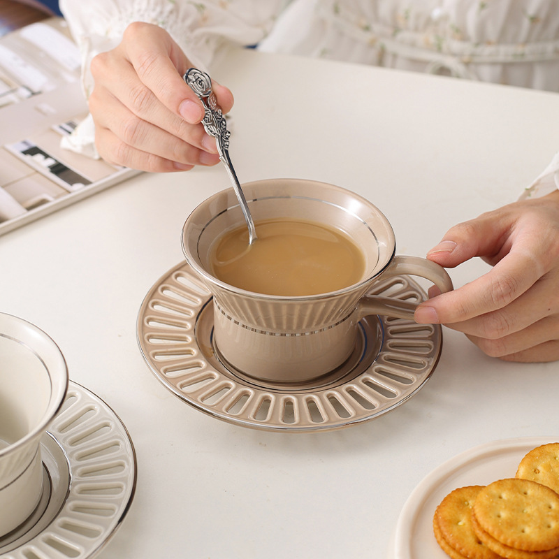 Luxury Ceramic Coffee Cup Dish - Luxury Skincare Products recension och pris